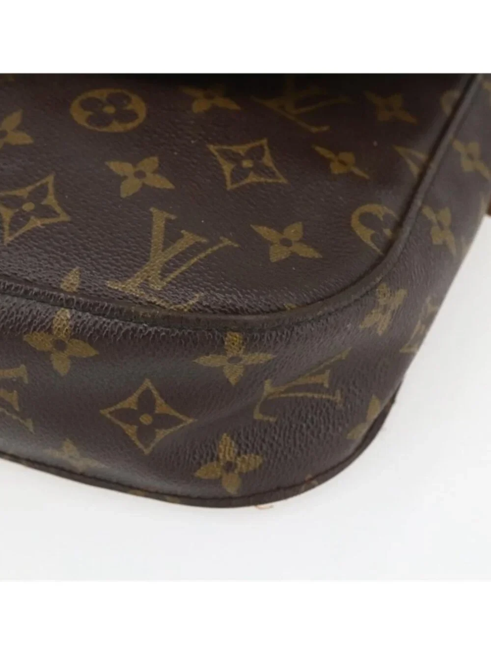 Authentic LOUIS VUITTON Monogram Saint Cloud GM Shoulder Bag M51242 LV